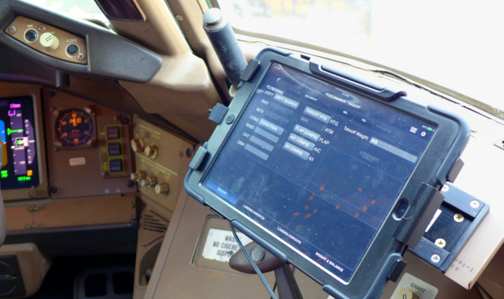 A330 with iPad and Cradle Survivor ASG